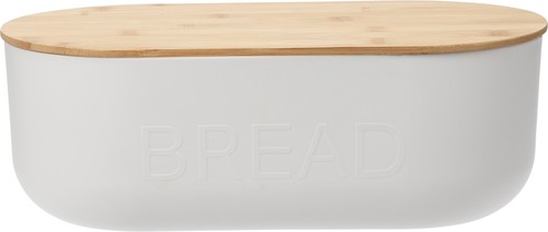 Brotkasten bamboo weiß bht - brotkasten,