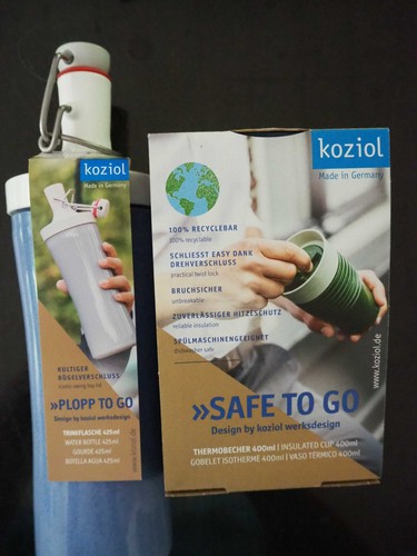 Koziol trinkflasche - go,