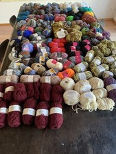 Wolle Strickgarn  Junghans 160 Stück Garn Alpaka Garn Häkeln Häkelgarn Lang set 