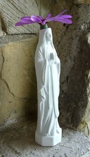 Madonna Vase weiß Blumenvase