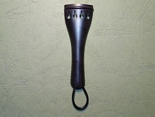 Saitenhalter aus *Ebenholz rund *82 mm f.1/8 Geige Violine Violin Violino Violon