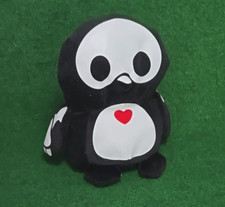 Skelanimals schwarzer Pinguin Plüsch Plush Stofftier Gothic Love Bat Sammeln