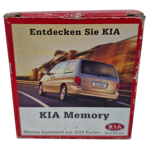 Kia memory kartenspiel - kartenspiel, 24