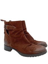 PANTANETTI Schlüpf-Stiefeletten Damen Stiefeletten Gr. DE 38,5 braun