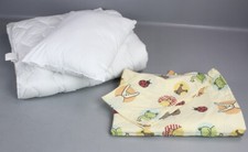 Wehrfritz Bettwäsche Set 4tlg. Decke 110x160cm Kissen 35x40cm mit Bezug PS2-BW