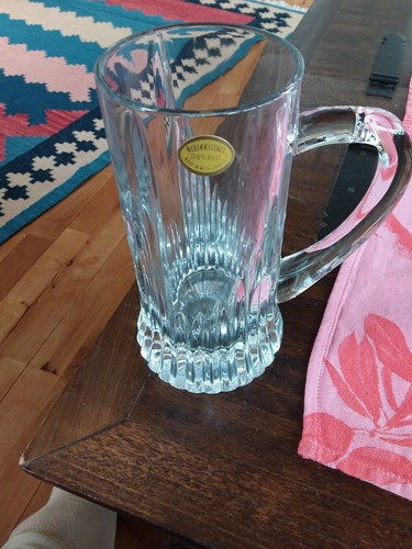 Bleikristall bierkrug