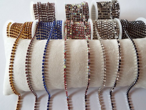 Strassband strasskette borte - strassband,