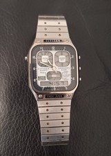 Citizen 8943-083652 Rare Digital Analog Watch Stopwatch Timer Used