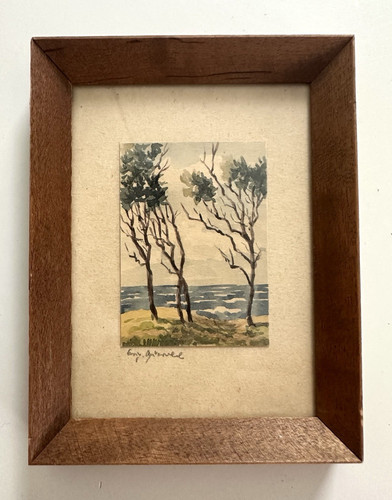 Kleines aquarell landschaft - kleines,