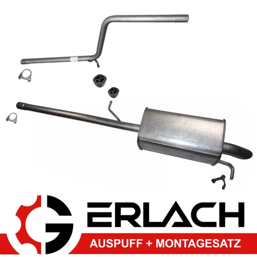 Auspuffanlage für caddy - auspuffanlage,