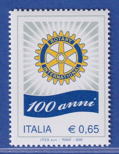 Italien 2005 100 jahre rotary - italien,
