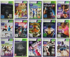 Microsoft Xbox 360 OVP PAL Sammlung Konvolut Kinect Fitness Zumba Spiele Auswahl
