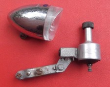 Daimon Fahrradlampe Frontlampe Dynamo rechts Halterung Oldtimer Vintage