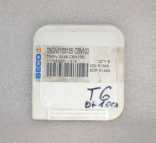 2x SECO Wendeplatten TNGN110312S CBN100 Neu/unbenutzt