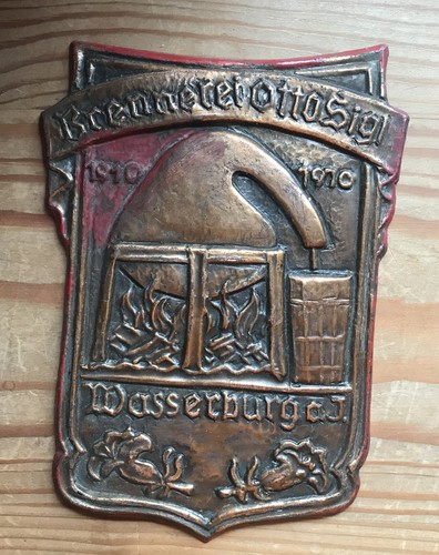 Alte jubiläum plakette - jubiläum,