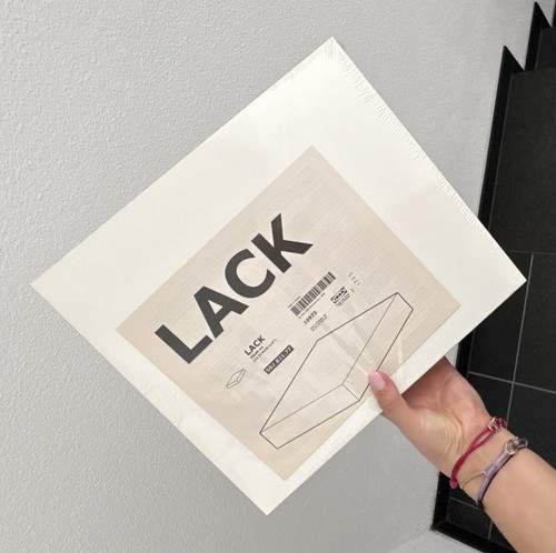 Ikea lack wandregal weiß - lack,