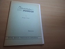 Orientalischer Marsch Blasmusik  Herbert Ferstl  1976  Notenheft