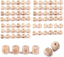 Holz Buchstaben Perlen 78