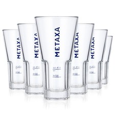 6x Metaxa Weinbrand Glas 0,35l