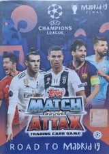 Match Attax Champions League 18/19 Update Road to Madrid Club limited Edition..