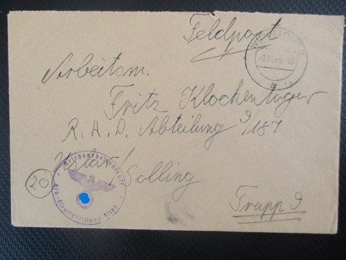 Feldpost rad abt - feldpost,