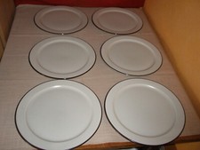 Rosenthal Terra Campagna  1 Kuchenteller 20,5 neuwert  beige/ brauner Rand 6 xda