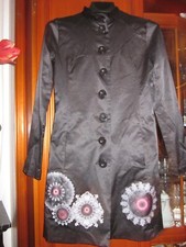  DESIGUAL Damen Sakko Jacke Blazer Sommer Mäntel Gr.36 Farbe schwarz !