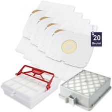 20 Staubsaugerbeutel passend für Lux Intelligence, Lux S115 inkl. 2 Hepa Filter