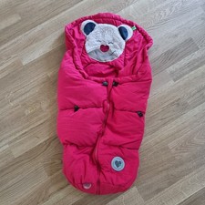 Mucki Odenwälder Babynest Fußsack rot für Babyschale oder Autowanne