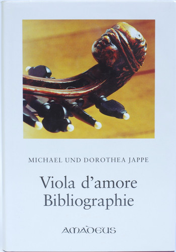 Viola amore bibliographie - viola, d'amore