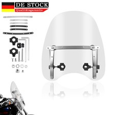 7/8''&1'' Motorrad Windschild Windschutzscheibe Für Honda Yamaha Kawasaki Suzuki