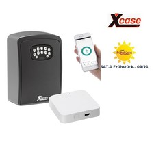 Xcase Schlüsselbox: Mini-Schlüssel-Safe mit App-Kontrolle und WLAN-Gateway, IP54