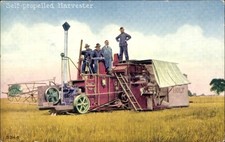 Ak Self-propelled Harvester, Landwirtschaft, Erntemaschine - 11068828