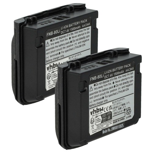 Akku für vertex yaesu - 2x,
