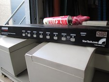 StarTech Starview SV831D 8 Port Keyboard Mouse Video Monitor Sharing Switch