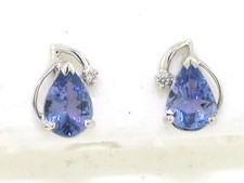 Tansanit Ohrstecker 585