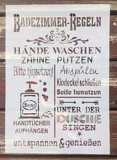 Shabby Chic Schablone