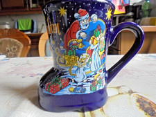 Glühwein Becher Tasse Keramiktasse Frohe Weihnachten