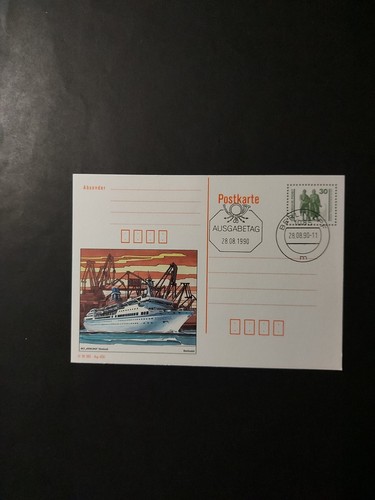 Ddr ganzsache postkarte - ddr,