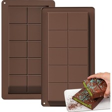 Dubai Schokoladenform 2 Stück Silikon Schokoladen Form BPA-frei Antihaft DE