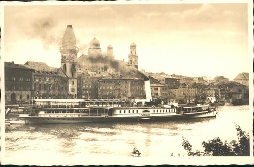 Passau bayern seitenraddampfer - passau,
