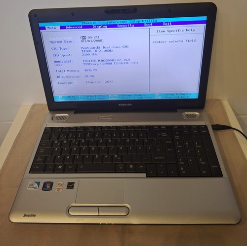 Toshiba satellite l500 - toshiba,