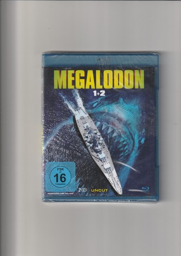Megalodon blu ray - 1+2,