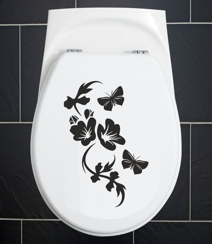 Deckel aufkleber klo - wc,