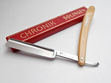 Rasiermesser SOLINGEN 4/8" CHRONIK Straight Razor, Rasoio Rasoir Coupe chou TOP!