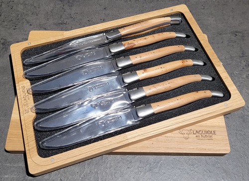 Laguiole aubrac steakmesser - en,