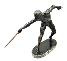 ❗️Antiker Bronzeakt dat. 1907 & sign "Rudolf Marcuse" Gladiator/Schwertkämpfer❗️