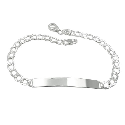 Partner schild armband - id,