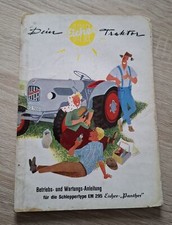 Eicher Schlepper EM 295 / Panther Betriebsanleitung