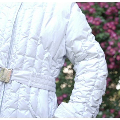 Damen daunenjacke 46 white - daunenjacke, gr.